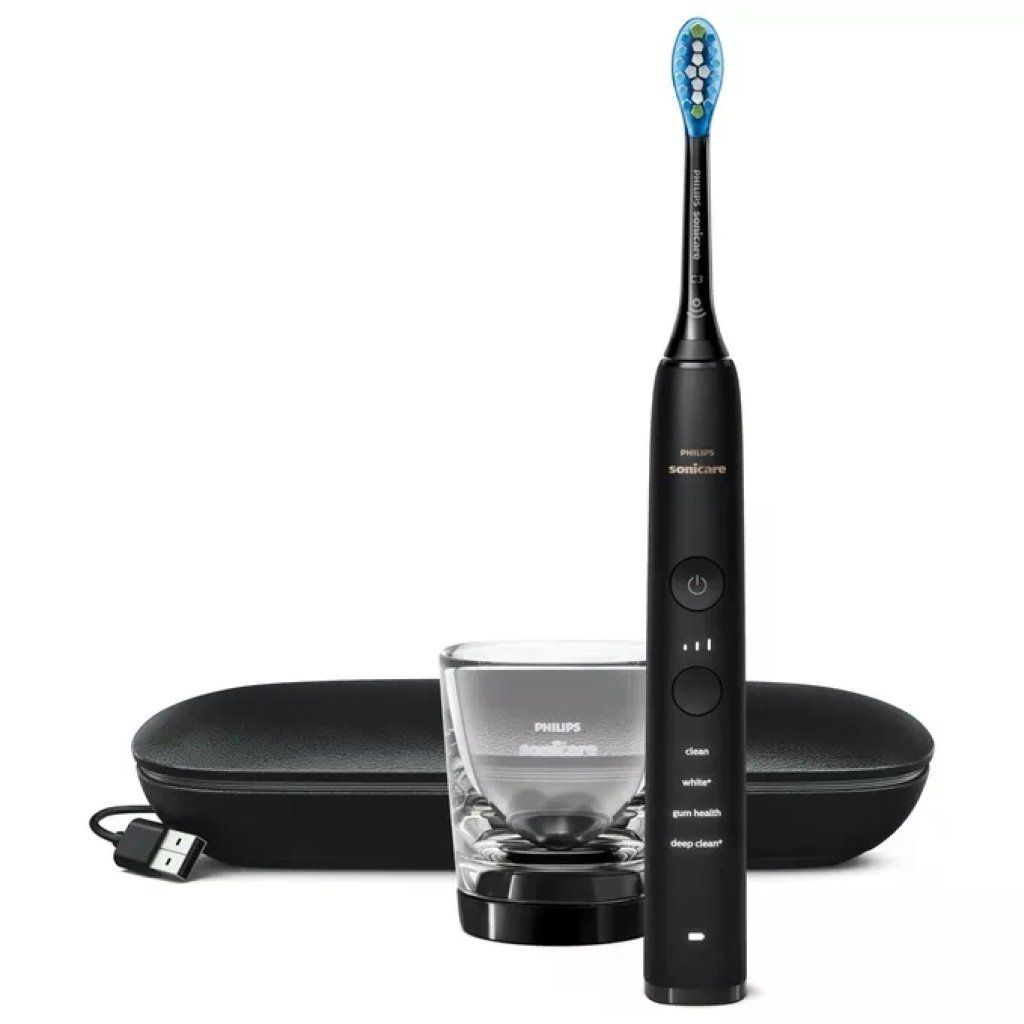 Philips Sonicare DiamondClean 9000 HX9911/09 Spazzolino Elettrico Sonico Nero Philips Sonicare DiamondClean 9000 HX9911/09 Spazzolino Elettrico Sonico Nero