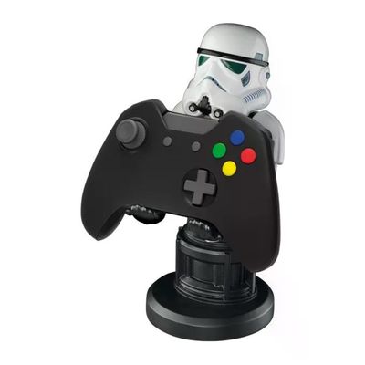EXQUISITE GAMING Cableguys CGCRSW300011 Star Wars Stormtrooper Supporto Controller e Smartphone PS5 Xbox licenza