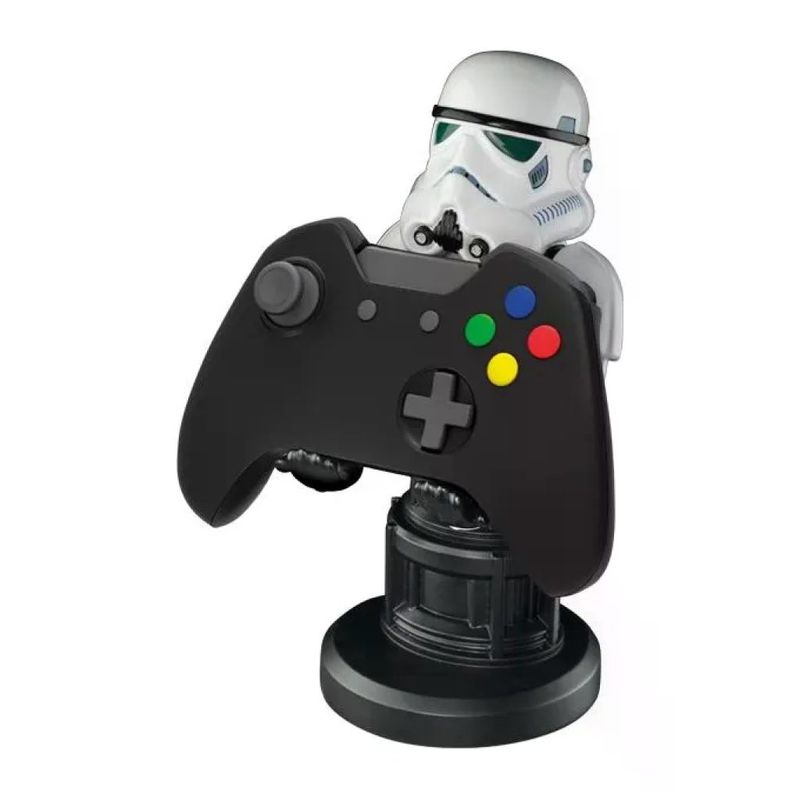 EXQUISITE GAMING Cableguys CGCRSW300011 Star Wars Stormtrooper Supporto Controller e Smartphone PS5 Xbox licenza