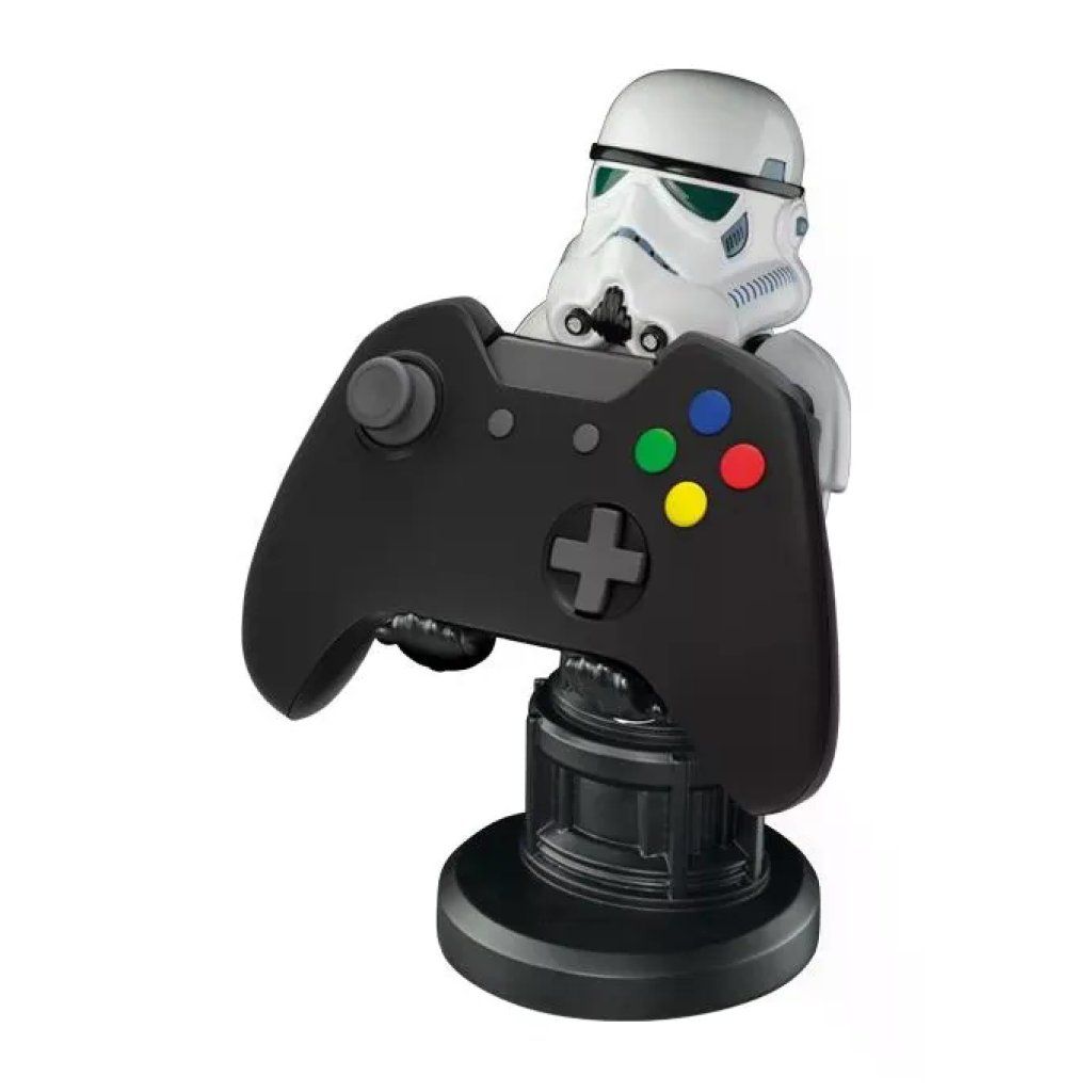 EXQUISITE GAMING Cableguys Star Wars Stormtrooper – Supporto per Controller e Smartphone EXQUISITE GAMING Cableguys Star Wars Stormtrooper – Supporto per Controller e Smartphone