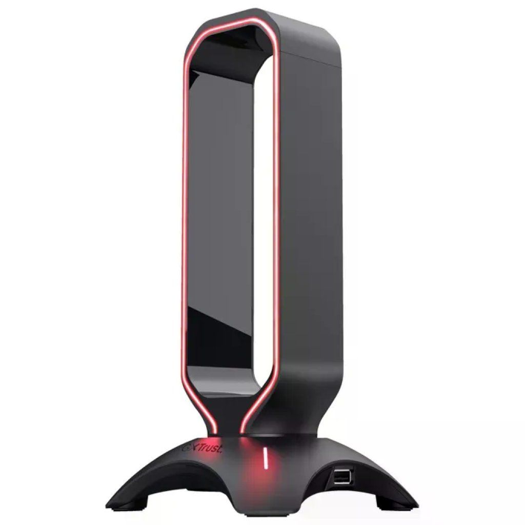 Trust 23647 GXT 265 Cintar Supporto per Cuffie Gaming RGB 2 Porte USB-A colore Nero Trust 23647 GXT 265 Cintar Supporto per Cuffie Gaming RGB 2 Porte USB-A colore Nero
