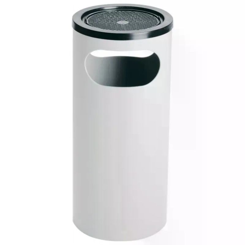 Giganplast Cigar Super 5970M1 Posacenere da Terra con Gettacarte, Nero, H 70 cm