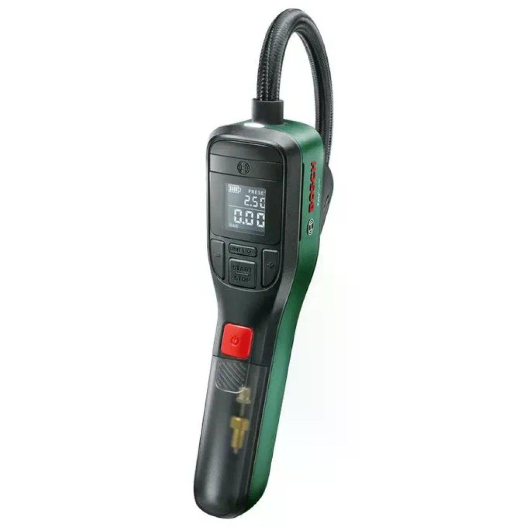 Bosch 0603947000 EasyPump Mini Compressore Portatile a Batteria 10 bar 10 l-min 3.6 V 3 Ah USB