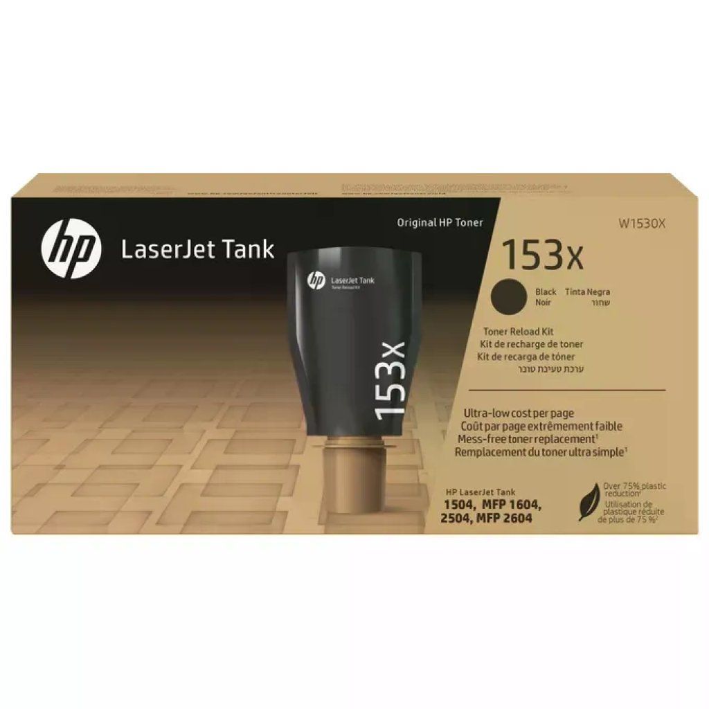 HP 153X W1530X Kit Toner Nero Originale LaserJet Tank