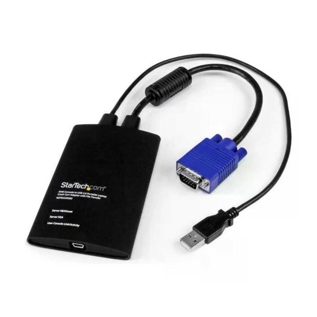 StarTech.com Adattatore KVM Crash Cart USB 2.0 con VGA StarTech.com Adattatore KVM Crash Cart USB 2.0 con VGA