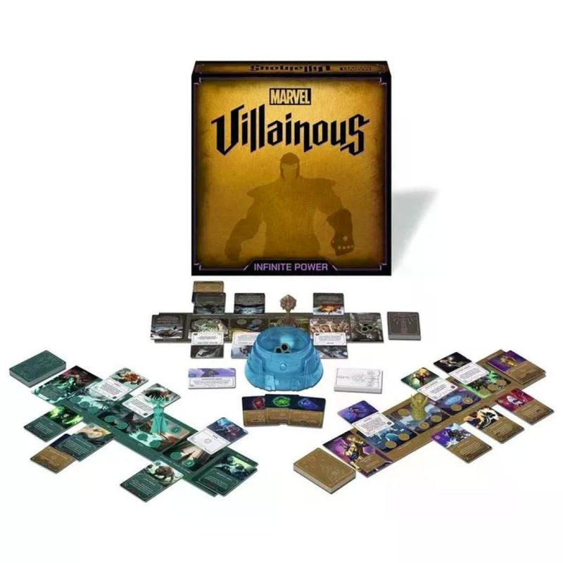 Ravensburger 26985 3 Marvel Villainous Infinite Power Gioco da Tavolo Strategico 2-4 Giocatori 12+