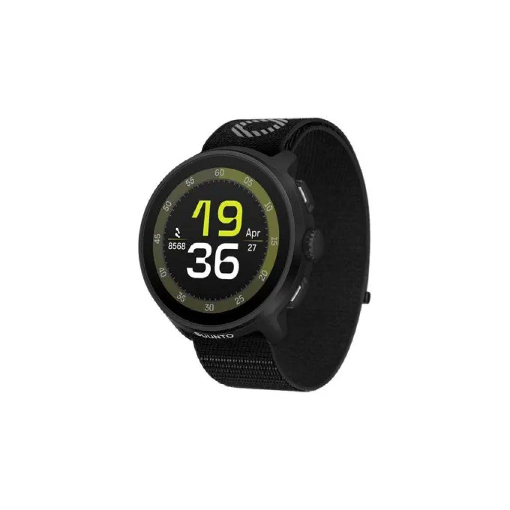 Suunto Run SS051109000 Orologio GPS Sportivo AMOLED Nero