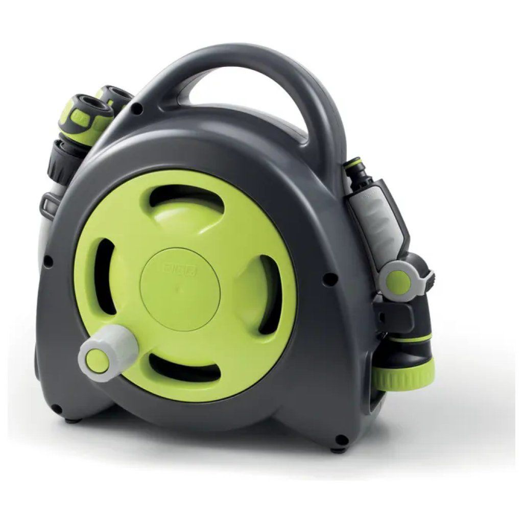 G.F. Aquabag Maxi Avvolgitubo Portatile 15 m Verde G.F. Aquabag Maxi Avvolgitubo Portatile 15 m Verde