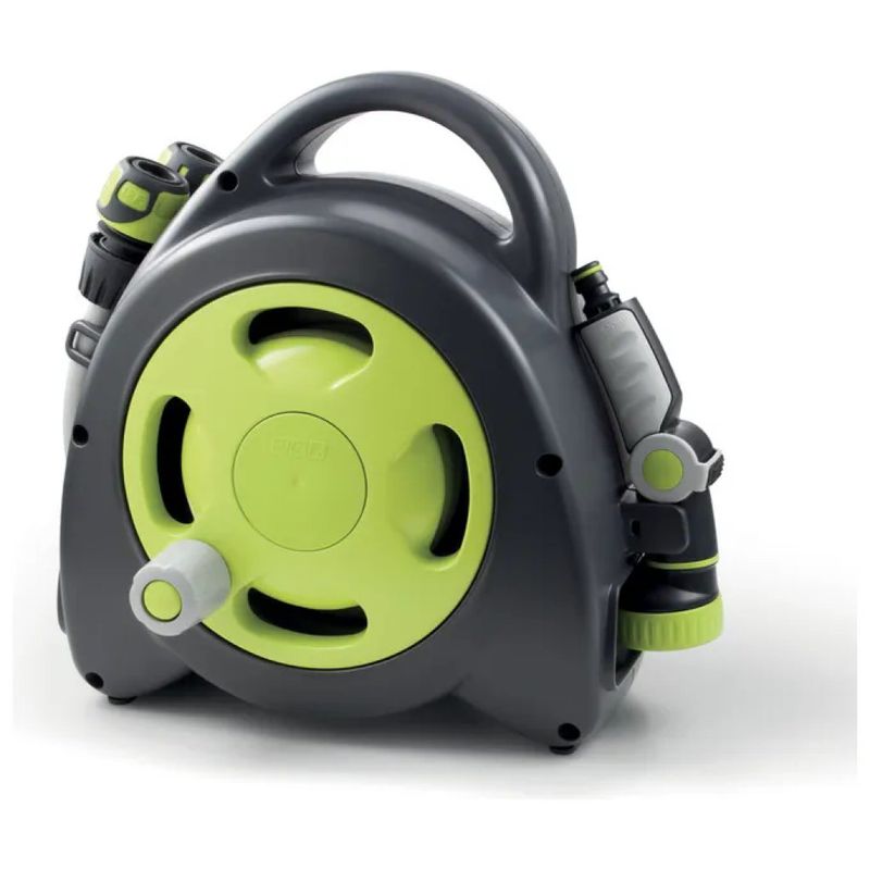 G.F. Aquabag Maxi Avvolgitubo Portatile 15 m Verde