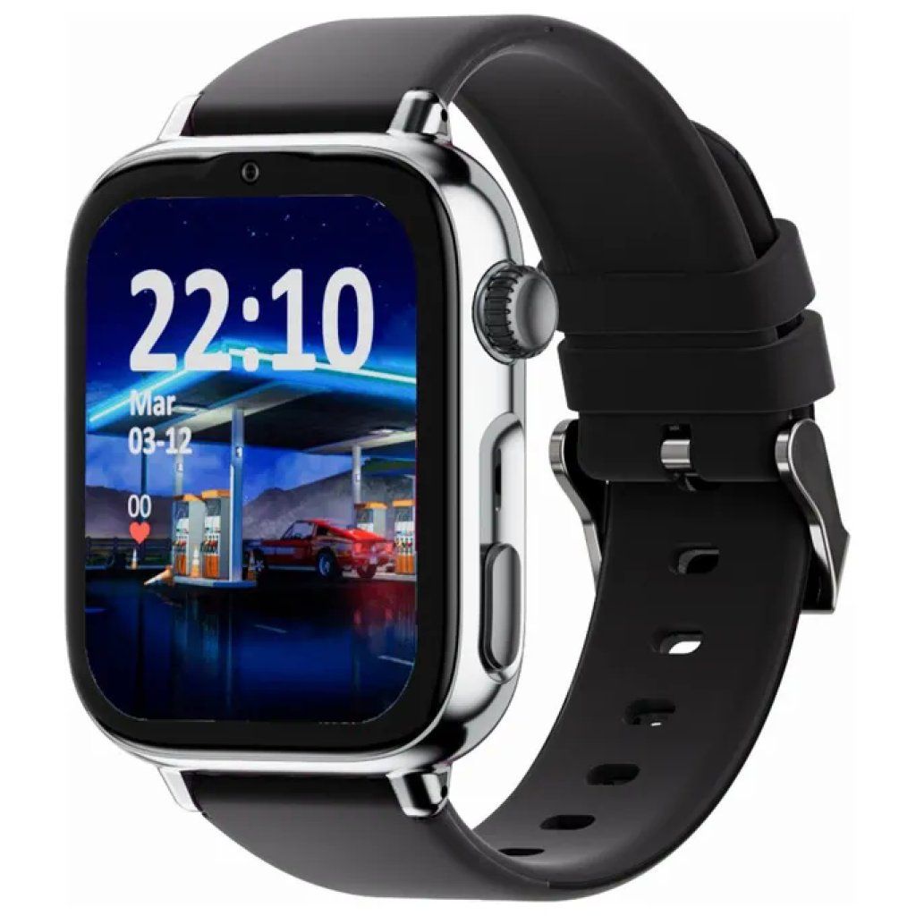 SAVEFAMILY SaveWatch Plus 2 Smartwatch GPS 4G per Bambini, AMOLED 1,85'', 16 GB, Silver e Black SAVEFAMILY SaveWatch Plus 2 Smartwatch GPS 4G per Bambini, AMOLED 1,85'', 16 GB, Silver e Black