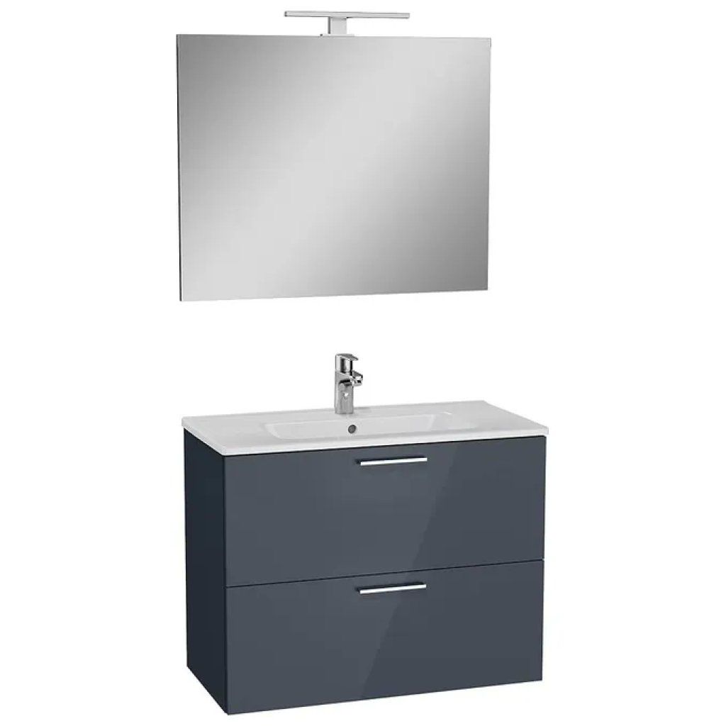 VitrA MIA Base Mobile Bagno Antracite 77,5 x 37,8 x 59,6 cm VitrA MIA Base Mobile Bagno Antracite 77,5 x 37,8 x 59,6 cm
