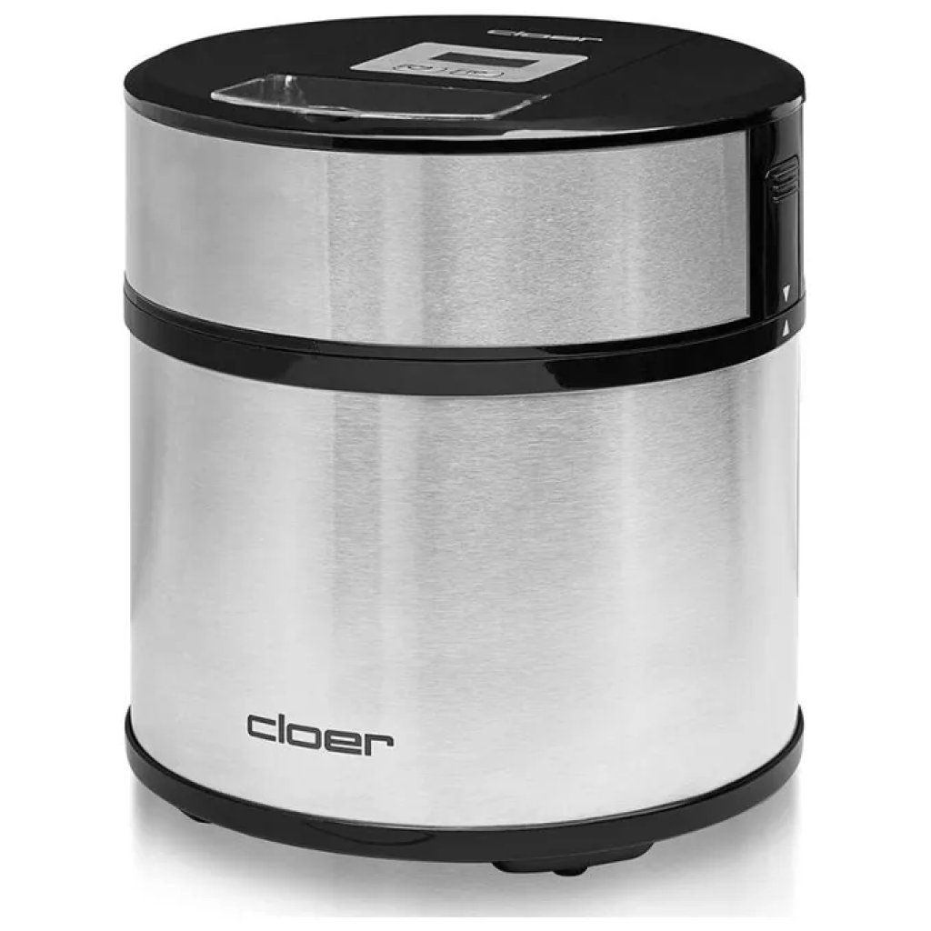 Cloer 9959 Gelatiera per Gelato e Sorbetto 1,5 L con Display LED