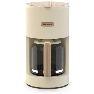 Ariete Breakfast Wood 1394-06 – Macchina da caffè americano 12 tazze, beige
