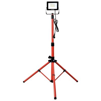 Velamp IS749NG Faretto LED da Cantiere 20 W con Treppiede IP65 Velamp IS749NG Faretto LED da Cantiere 20 W con Treppiede IP65