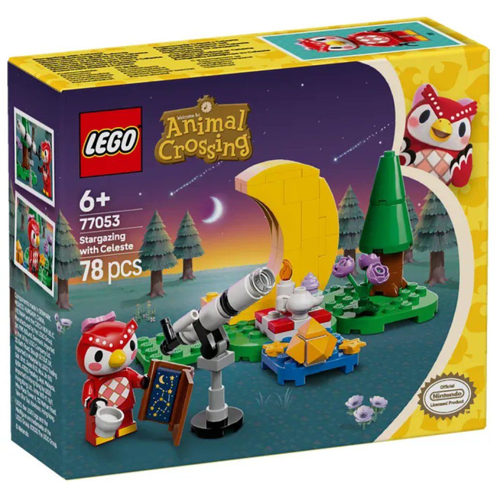 LEGO Animal Crossing Osservando le Stelle con Celeste 77053