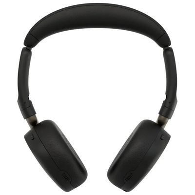 Jabra Evolve3 65 Flex Cuffie Wireless Bluetooth con USB-C, ANC e 6 Microfoni - Nero