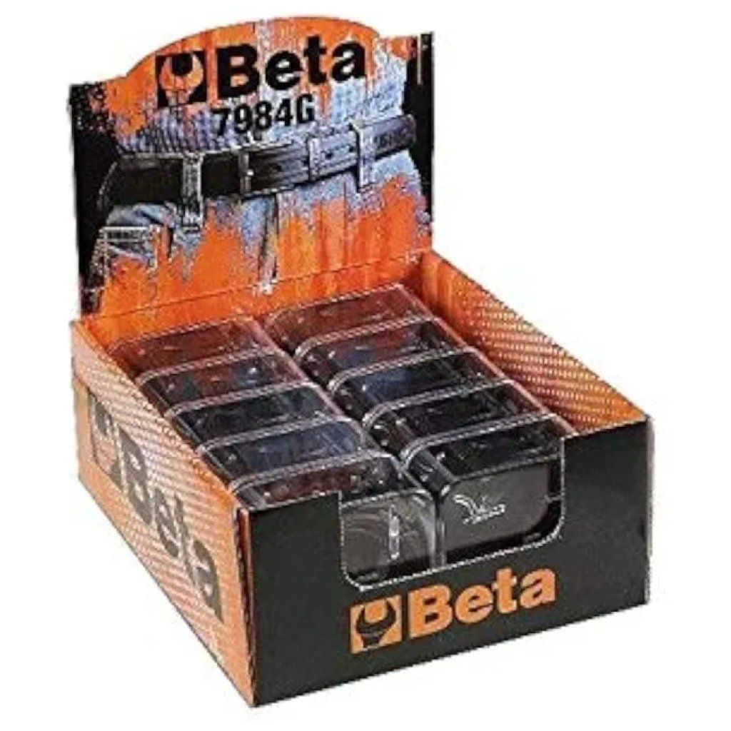 Beta DP.1069368 – Espositore da banco con 10 cinture da lavoro, nero, 125 cm Beta DP.1069368 – Espositore da banco con 10 cinture da lavoro, nero, 125 cm