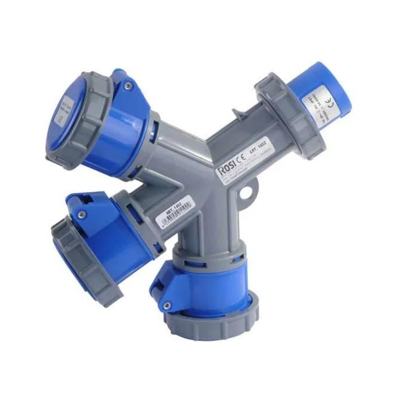 ROSI 1452 Adattatore Industriale Triplo ROSI 1452 Adattatore Industriale Triplo