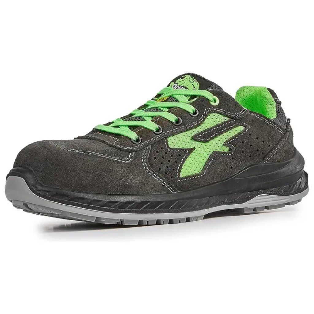 U-Power Denver S1PS FO SR – Scarpe antinfortunistiche basse nere
