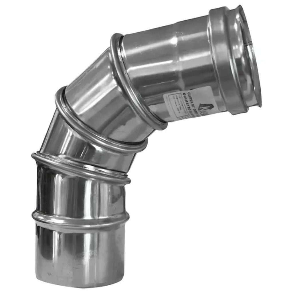 KASART Gomito a 90° girevole per ventilazione 25 cm