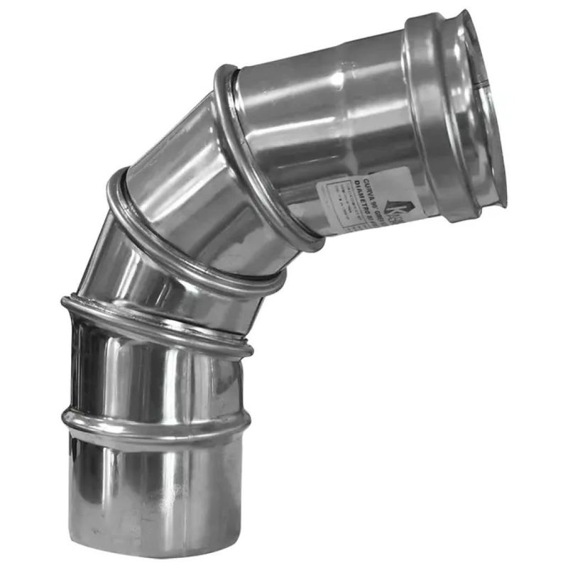 KASART Gomito a 90° girevole per ventilazione 25 cm