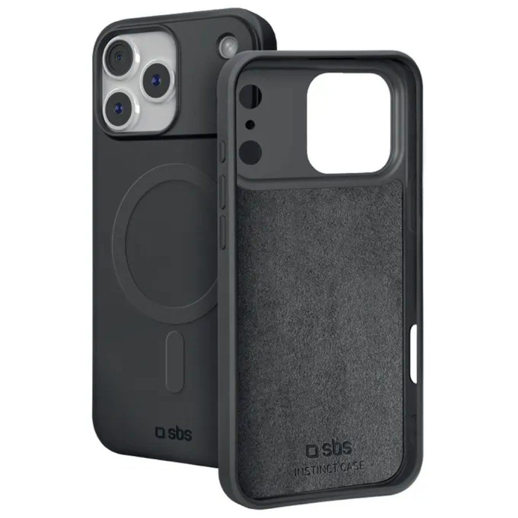 SBS TEINSTMAGIP1869K Cover MagSafe nera per iPhone 17 Pro Max e iPhone 18 Pro Max SBS TEINSTMAGIP1869K Cover MagSafe nera per iPhone 17 Pro Max e iPhone 18 Pro Max