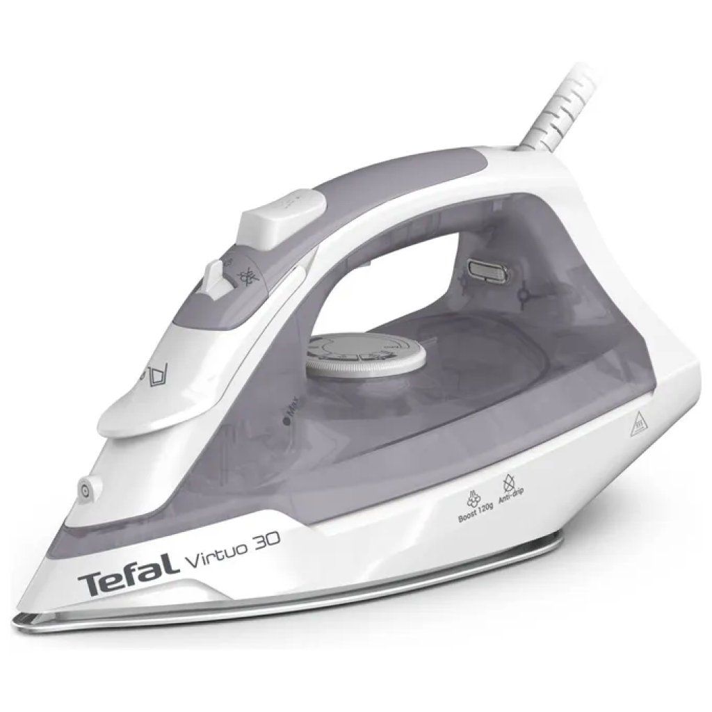 Tefal Virtuo 30 FV2C43E0 Ferro da Stiro a Vapore 2000 W Tefal Virtuo 30 FV2C43E0 Ferro da Stiro a Vapore 2000 W