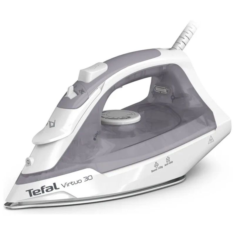 Tefal Virtuo 30 FV2C43E0 Ferro da Stiro a Vapore 2000 W