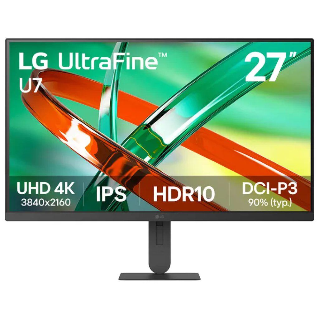 LG Monitor LG UltraFine U7 27 LG Monitor LG UltraFine U7 27" 4K UHD IPS Nero