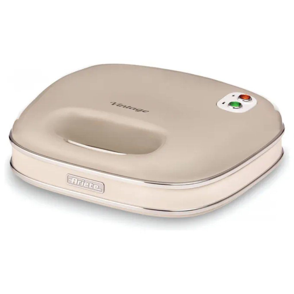 Ariete Vintage 1963 Sandwich Maker 750 W Beige Ariete Vintage 1963 Sandwich Maker 750 W Beige