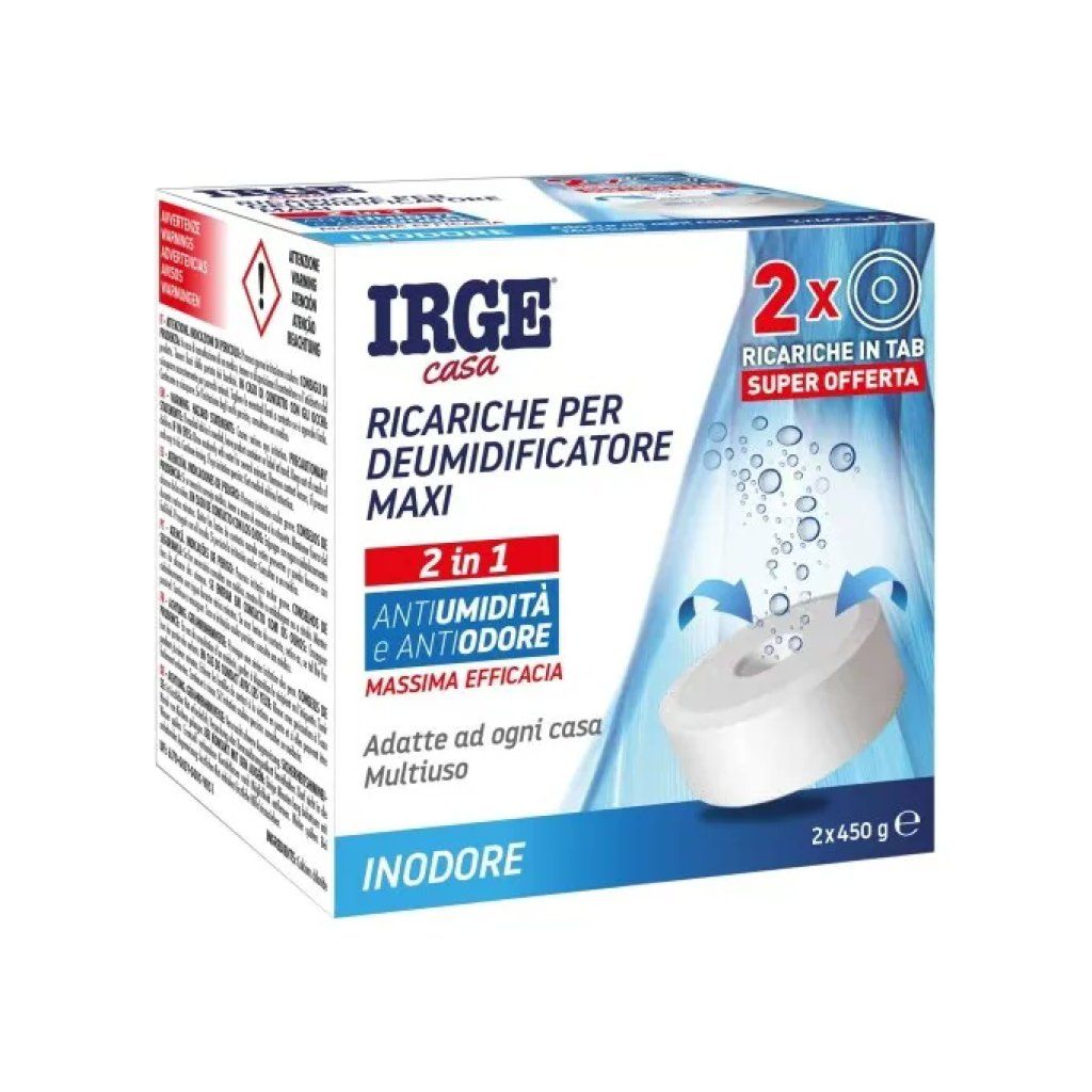 CELLY IRGE Casa Ricariche Maxi per Deumidificatore, 2 x 450 g