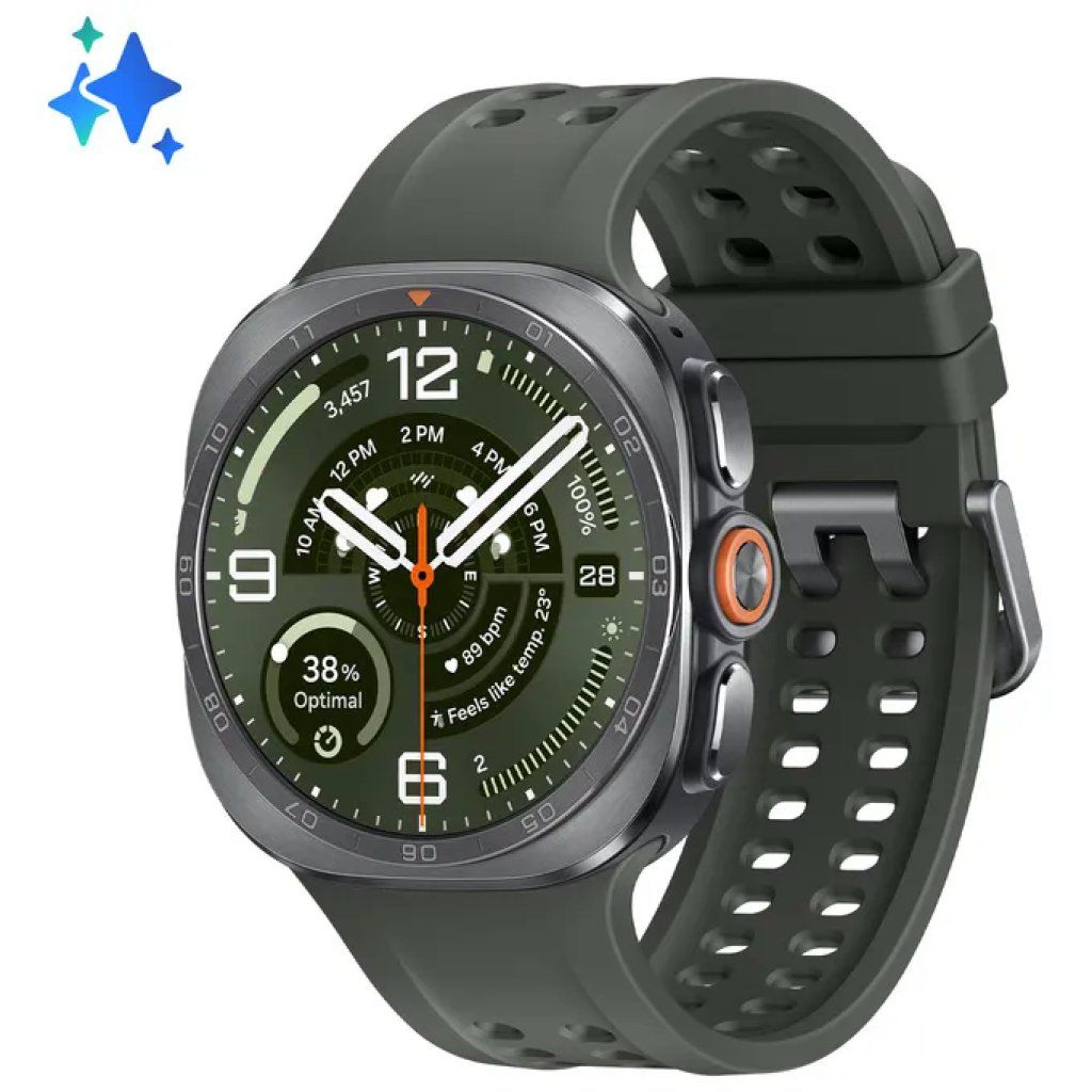 Samsung Galaxy Watch Ultra2 LTE 47 mm in titanio argento