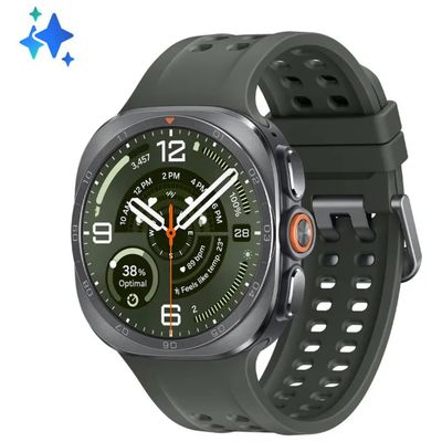 Samsung Galaxy Watch Ultra2 LTE 47 mm in titanio argento