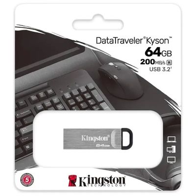 Kingston DataTraveler Kyson USB 3.2 Gen 1, chiavetta 64 GB Kingston DataTraveler Kyson USB 3.2 Gen 1, chiavetta 64 GB