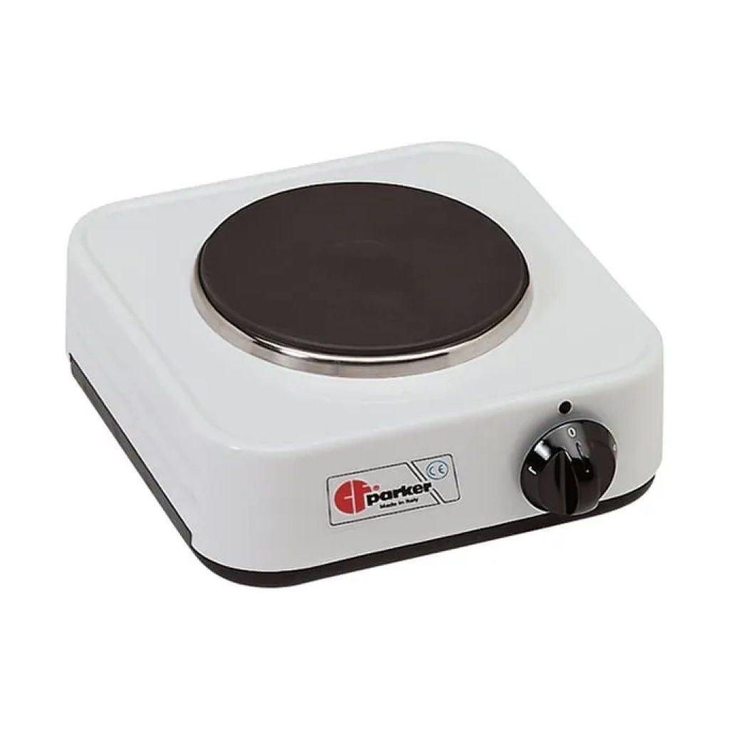 Parker 5318P Fornello Elettrico 1000 W, 1 Piastra 145 mm, Bianco Parker 5318P Fornello Elettrico 1000 W, 1 Piastra 145 mm, Bianco