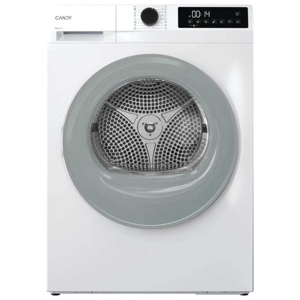 Candy GD10N2G-S Asciugatrice a Pompa di Calore 10 kg, Classe D, Bianca Candy GD10N2G-S Asciugatrice a Pompa di Calore 10 kg, Classe D, Bianca
