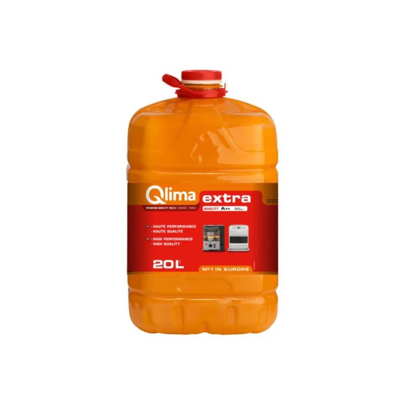 Qlima 8713508708072 Combustibile Liquido EXTRA per Stufa Universale 20lt con Basso Odore Idrocarburi