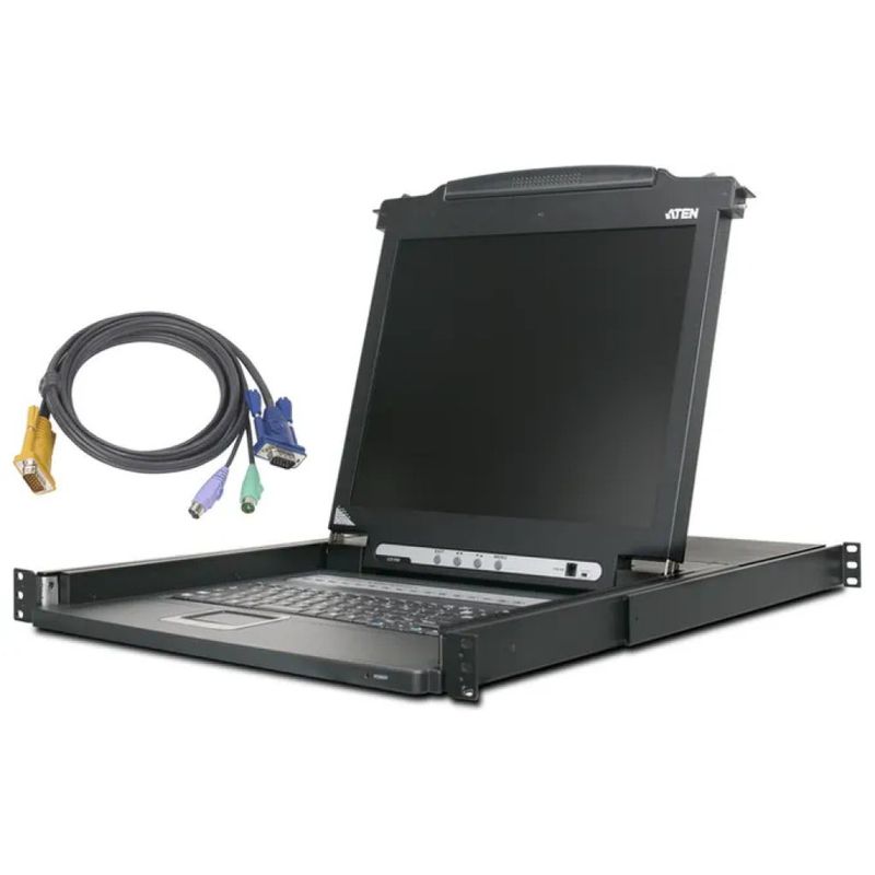 ATEN KL1508AiM Switch KVM LCD 17 ATEN KL1508AiM Switch KVM LCD 17" a 8 porte CAT5e/6