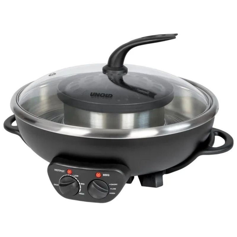 UNOLD 48745 Fonduta e grill 2 in 1, 2,5 L