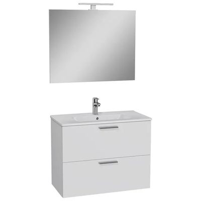 Vitra Mia base mobile bagno bianco lucido 77,5 x 37,8 x 59,6 cm