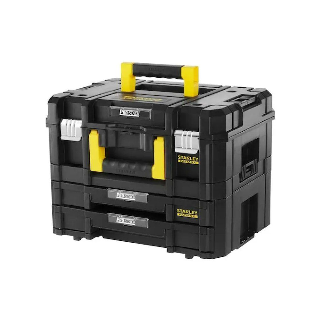 Stanley FATMAX FMST1-71981 – Cassetta degli attrezzi a 3 scomparti, 18,8 L Stanley FATMAX FMST1-71981 – Cassetta degli attrezzi a 3 scomparti, 18,8 L