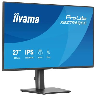 Iiyama ProLite XB2796QSC-B1 Monitor 27 Iiyama ProLite XB2796QSC-B1 Monitor 27" QHD IPS con USB-C