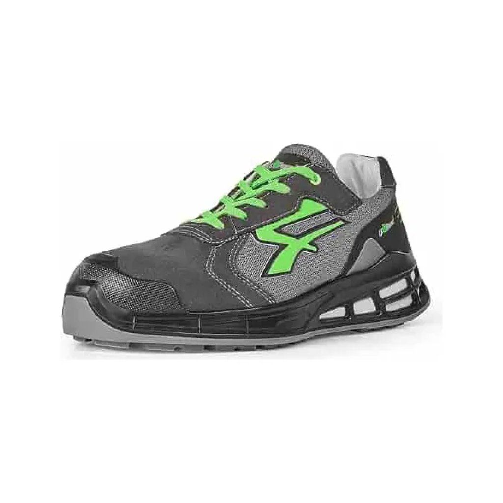 U-Power Egon Scarpe Antinfortunistiche Basse S1P SRC ESD, Nero
