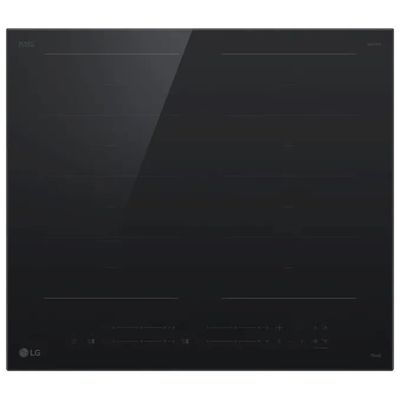 LG CI7Z2437BA Piano Cottura a Induzione 60 cm, 2 Zone Flexy, Wi-Fi, Nero