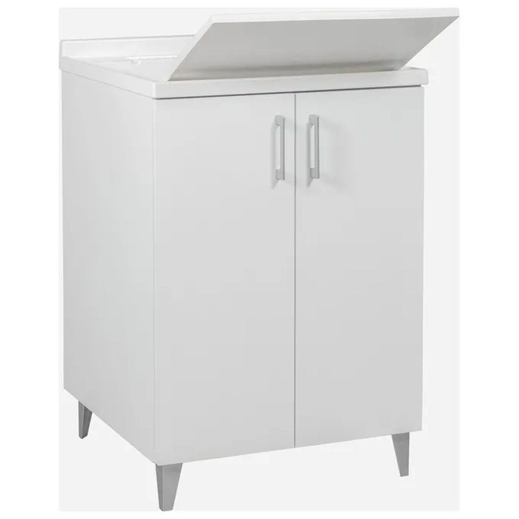 Trioplast Woody Top – Mobile lavatoio doppia anta 60×50 cm