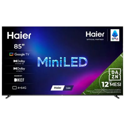 Haier M92 QLED Mini LED 85” 4K Google TV 144 Hz Haier M92 QLED Mini LED 85” 4K Google TV 144 Hz