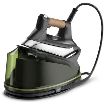 Rowenta DG7664F0 Compact Steam – Stazione di stiro a vapore 6,5 bar, 1,1 L, verde