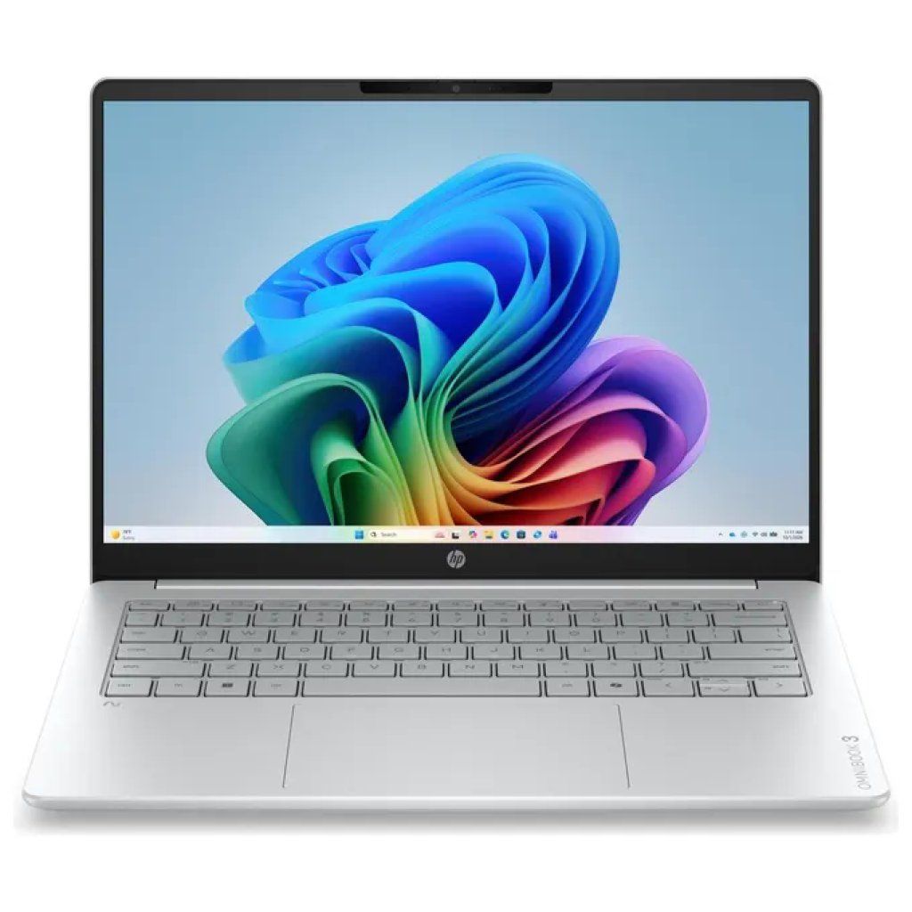 HP OmniBook 3 DV2B9EA, portatile 14” 2K, Snapdragon X1, 8 GB RAM, SSD 512 GB, Windows 11, Argento HP OmniBook 3 DV2B9EA, portatile 14” 2K, Snapdragon X1, 8 GB RAM, SSD 512 GB, Windows 11, Argento