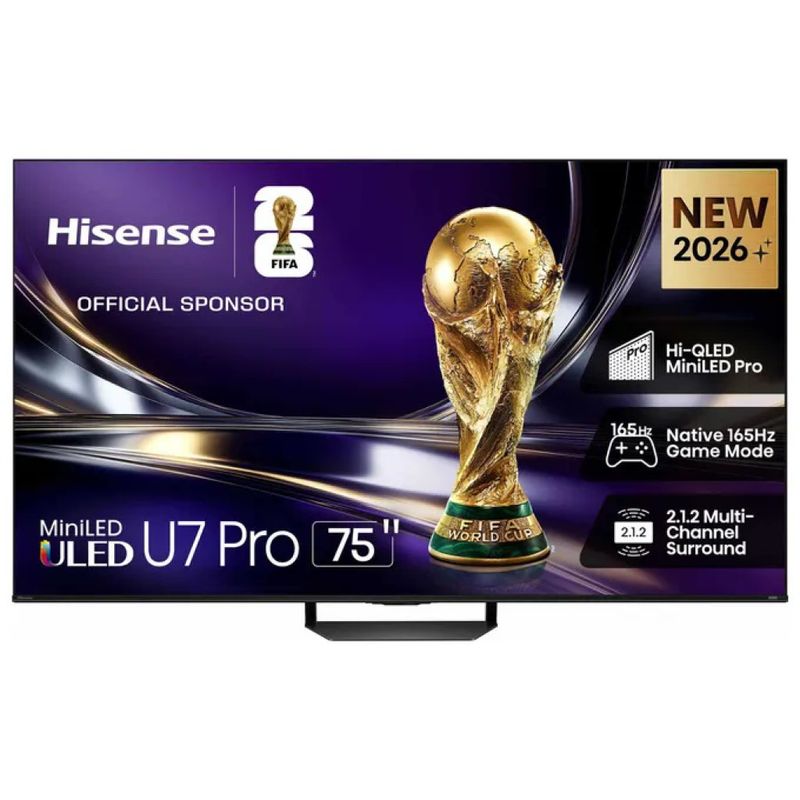 Hisense 75U7S PRO Smart TV MiniLED 4K UHD 75” 165 Hz