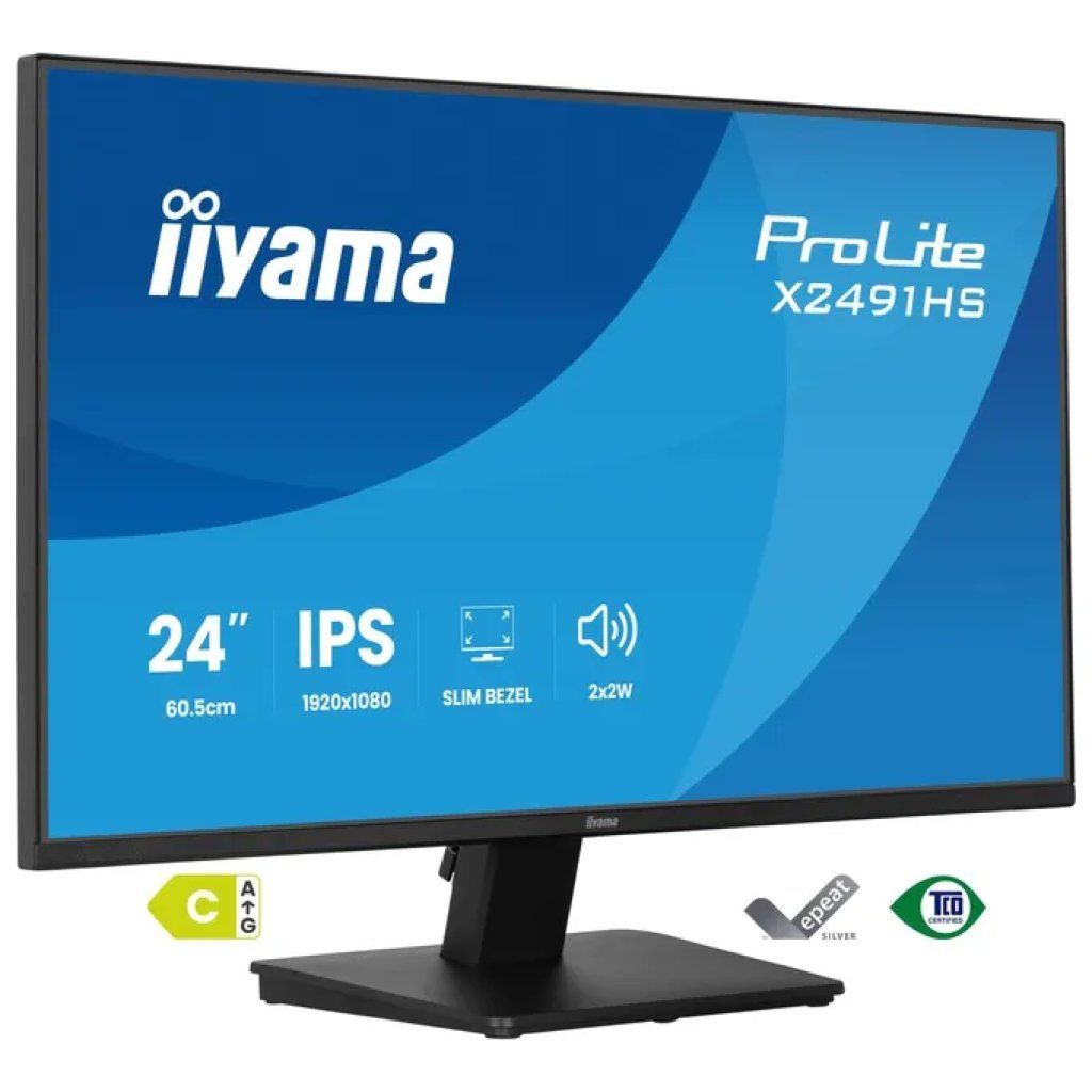 IIYAMA Monitor iiyama ProLite X2491HS-B1 23,8″ Full HD IPS 120 Hz IIYAMA Monitor iiyama ProLite X2491HS-B1 23,8″ Full HD IPS 120 Hz